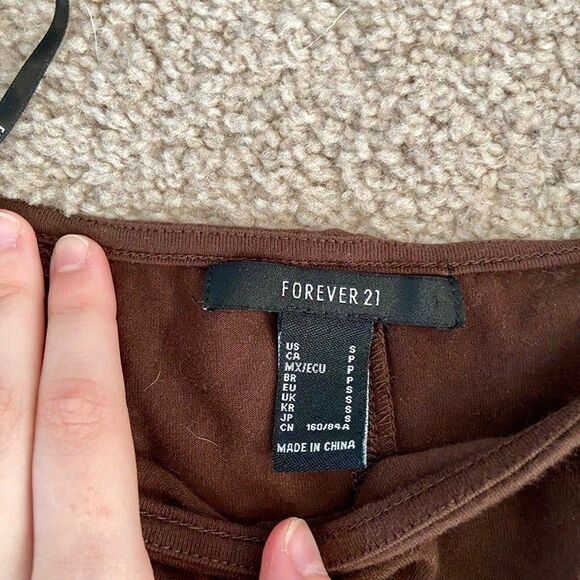 Forever 21 Brown Peek-A-Boo Bodycon Dress - Picture 5 of 6